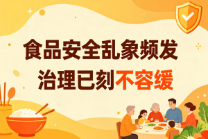 张治儒:食品安全乱象频发,治理已刻不容缓